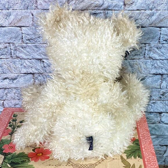 Boyds Bears J. B. Bean White Stuffed Bear Series 1990 - 2000 - Picture 4 of 6